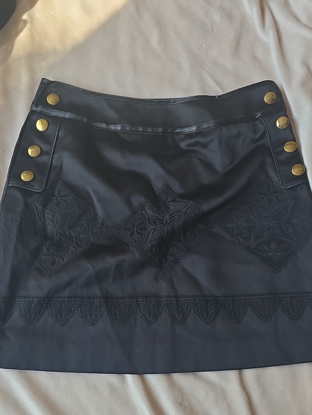 Barbara Bui Black Mini Skirt